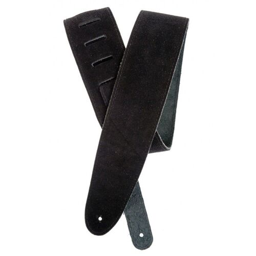 D'addario 25ss00-Dx - Sangle De Guitare En Daim, Coloris Noir