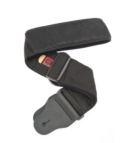 D'addario 74t000 - Sangle De Basse De 7,6 Cm De Large Et Avec Coussin Interne, Coloris Noir