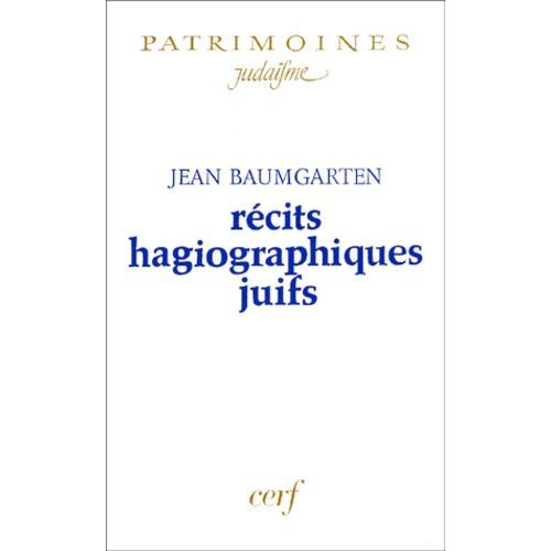Recits Hagiographiques Juifs