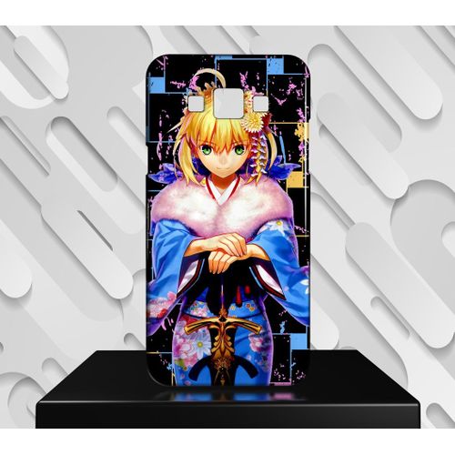 Coque Design Samsung Galaxy E5 Manga Fate Stay Night Heaven's Feel - Réf 07