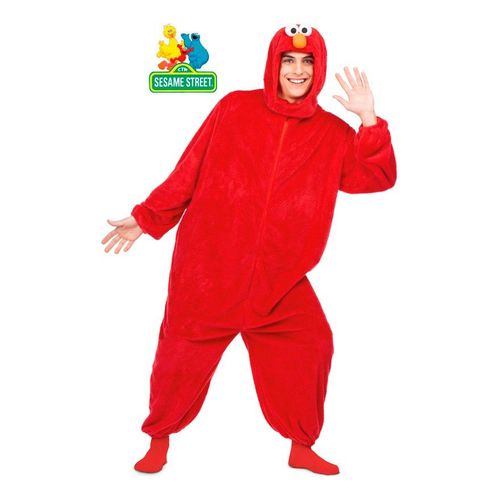 Déguisement Elmo Rouge Pour Adultes