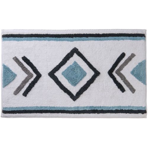 Tapis de bain déco ethnique en coton