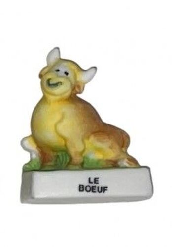 Fève Mate Le Boeuf. Série Les Fables De La Fontaine. Nordia, 2005