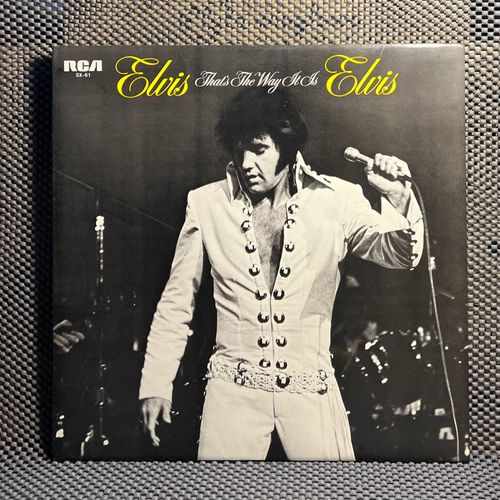 Elvis Presley - That's The Way It Is [Vinyl Lp - Japan Press - 1971 - Vg+/Nm] Rock