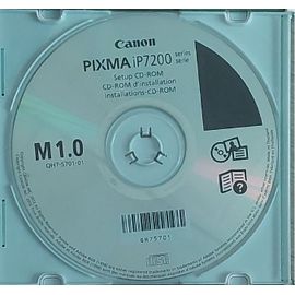 Cd-Rom Installation Pixma Ip 7200 Séries