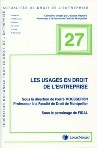 Les Usages En Droit De L'entreprise