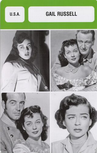 Fiche Monsieur Cinema Gail Russell
