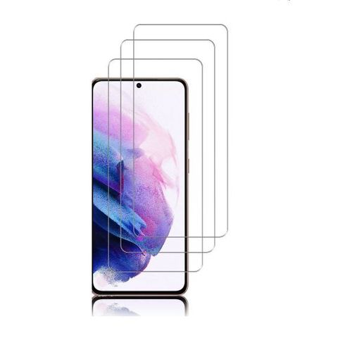 Hqselection® Lot De 3 Verre Trempé Pour Samsung Galaxy S21,Film De Protection D'écran Haute Transparence - Anti Rayures - Ultra Résistant Dureté 9h