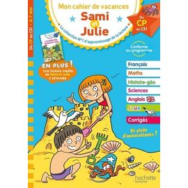 Mon Cahier De Vacances Sami Et Julie - Du Cp Au Ce1