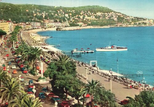 Carte Postale De Nice (Alpes Maritimes) Promenade Des Anglais En 1960 (Réf.4)