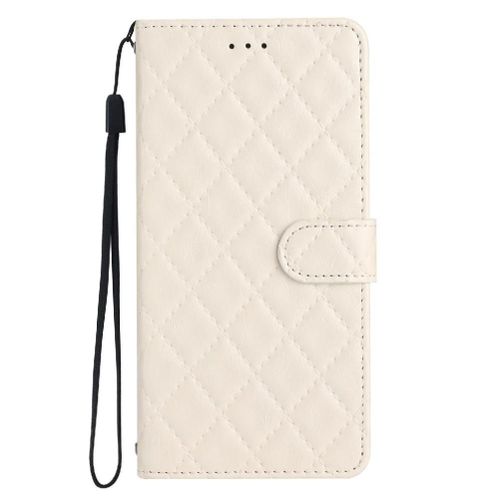 Flip Étui Pour Honor 7a Pro Titulaire De Fentes Pour Cartes Bicelle Portefeuille En Cuir Pu Folio Magnétique Tpu Antichoc - Blanc