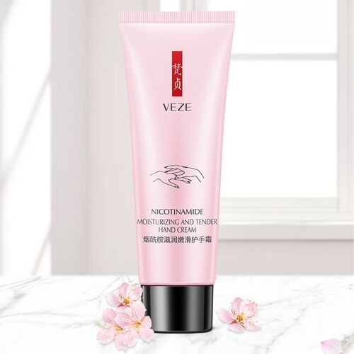 Crème Pour Les Mains À La Nicotinamide, Réparatrice Et Hydratante, Lotion Pour Les Mains, Anti-Âge, Blanchissante, Nourrissante, Anti-Fissures, Pour L'hiver, 80g 