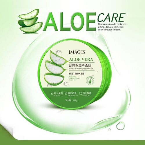 Gel Réparateur À L'aloe Vera 300g, Crème De Jour Hydratante, Soins Pour La Peau, Élimine L'acné, Les Coups De Soleil, La Décoloration, Les Cicatrices 
