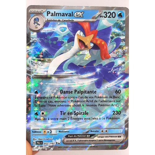 Palmaval Ex - Pokémon - Set Evolution À Paldea - 052/193 - Ev02 - Française