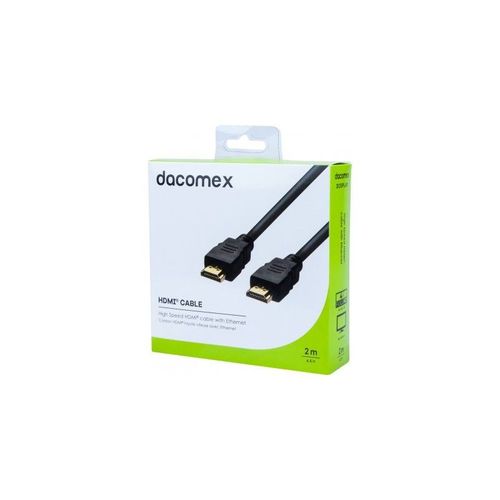 DACOMEX Cordon HDMI haute vitesse avec Ethernet - 2 m