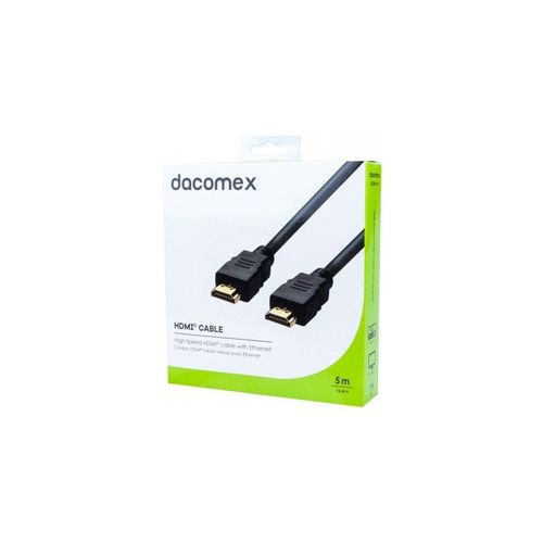 DACOMEX Cordon HDMI haute vitesse avec Ethernet - 5 m