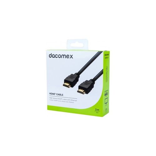 DACOMEX Cordon HDMI haute vitesse avec Ethernet - 3 m