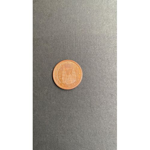 Pièce De 2 Centimes D'euro Espagne 2000