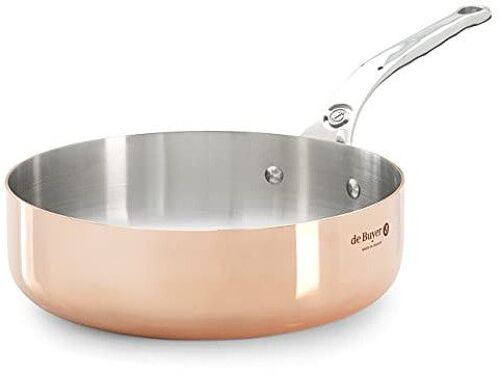 SAUTEUSE DROITE CUIVRE PRIMA MATERA INDUCTION Ø 20CM