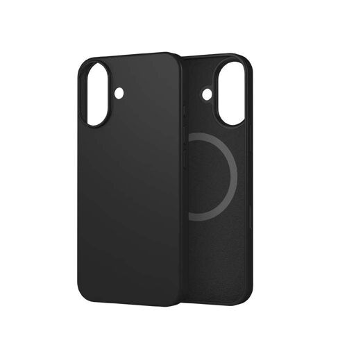 COQUE EN SILICONE WEFIX MAGSAFE NOIR POUR IPHONE 17