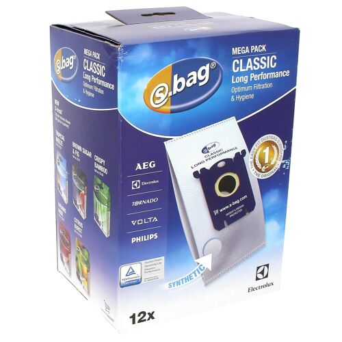 Sacs aspirateur s-bag classic par 12 pour Aspirateur Philips