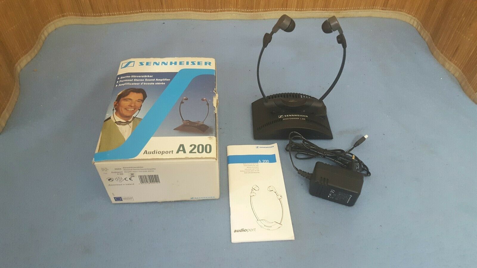 Casque amplificateur sonore Sennheiser A200 - Amplificateur d'écoute stéthoscopique