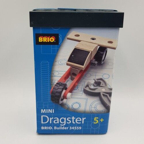 Brio Boite Construction Mini Dragster En Bois 34559
