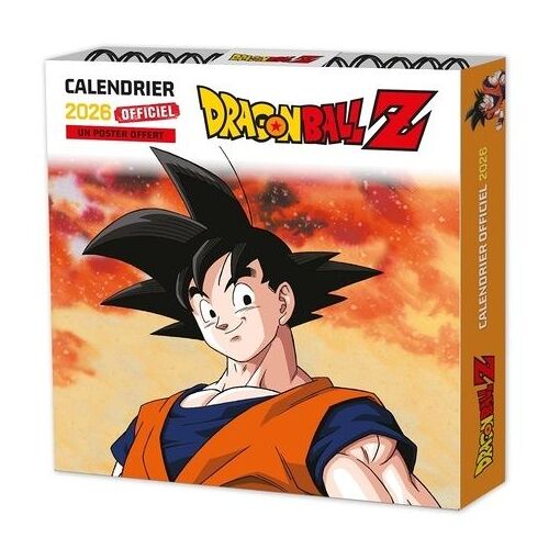 Calendrier Officiel Dragon Ball Z - Un Poster Offert