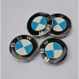 4x68mm Bmw Hubcaps Logo Centre De La Roue De Logo Bleu Et Drapeau Blanc Series 1 3 5 7 M Z X Stud Jantes Alliage