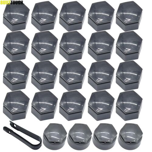 22mm 24x Roue Center Cache Écrou Boulon Gris Tire Bouchon Avec Outil De Suppression Pour Opel Insignia 2010 2012 2013 2014 2015 2016 2017