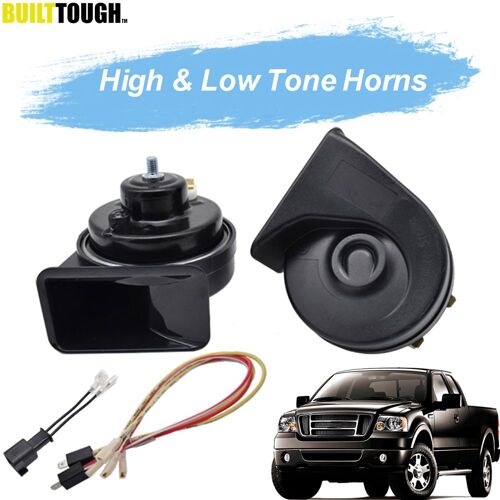 Klaxon D'escargot 12v, Haut Et Bas, Klaxon De Voiture, Étanche, Fort 110-125db, Pour Ford F-150 Mk11, 2004, 2005, 2006, 2007, 2008