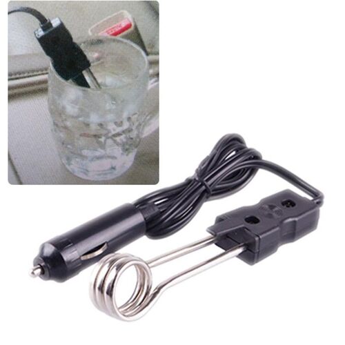 Chauffe-Eau Électrique Portable 12v Pour Voiture | Par Immersion, Chauffage Rapide De L'eau, Pour Le Café Ou Le Thé, #47363, Nouveau