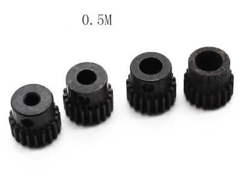 Engrenage Métallique En Acier, Alliage Pour Moteur 775, Module 0.5 (3/4/5/6mm), 20t, 4 Pièces