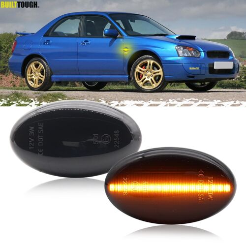 Feu De Signalisation Latéral Dynamique À Led Pour Subaru Impreza Wrx Sti 02-07 Liberty 00-03 Forester 01-05, Clignotant Séquentiel