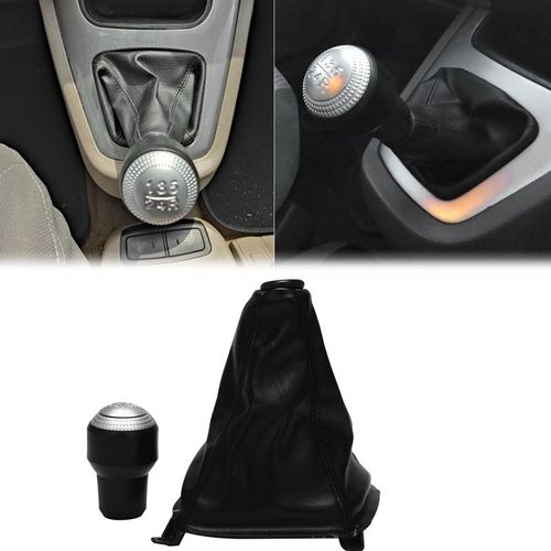 Pommeau De Levier De Vitesse À 5 Vitesses, Botte En Cuir Pour Hyundai Tucson 2004 2005 2006 2007 2008 2009