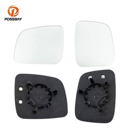 Rétroviseur De Voiture Blanc Chauffé, 2 Pièces, Vitre Latérale Gauche/Droite, Pour Vw Caddy 2004 ¿ 2015, Pour T5 2003 ¿ 2010
