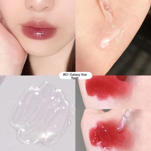 Rouge À Lèvres Naturel À Haute Brillance, Hydratant Et Nourrissant, Longue Durée, Réduit Les Lignes Des Lèvres, Sérum Repulpant, Huile De Soin Pour Les Lèvres, Tslm1 
