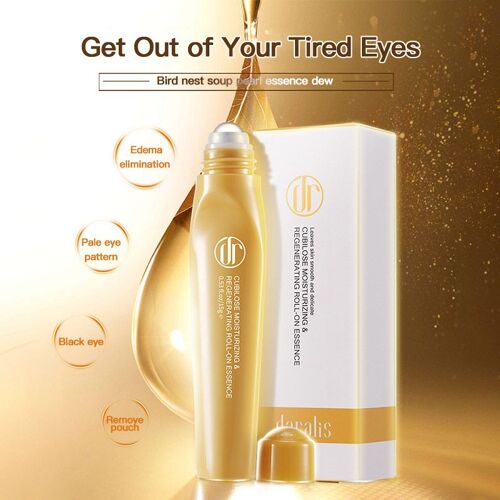 Sérum De Massage Pour Les Yeux, Perles Roulantes, Élimine Les Cernes, Réduit Les Ridules, Hydratant, Soin Pour La Peau, 25g, Tslm1