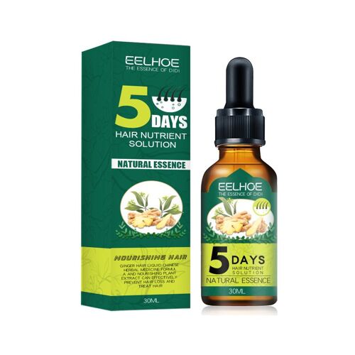 Huile Essentielle De Gingembre Pour La Croissance Des Cheveux, Sérum, Anti-Perte De Cheveux, Liquide, Réparation Des Cheveux Endommagés, 30ml, Tslm1 