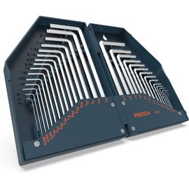 Jeu De 30 Clés Allen Hx-Coffret Compact De Clés 6 Pans Creux Professionnelles-Set Clé Allen Avec 15 Clés Métriques Et 15 Clés En Pouces-Jeu De Clés Hexagonales