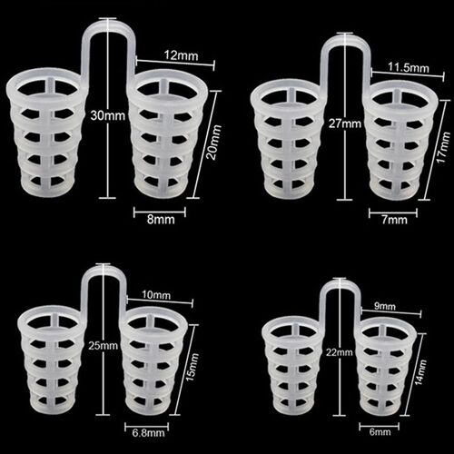 Réinitialisation D'évents Anti-Sicing En Silicone, 8 Pièces, Dilatateur Nasal, Sommeil Facile, Aide Respiratoire Avec 4 Tan-E 