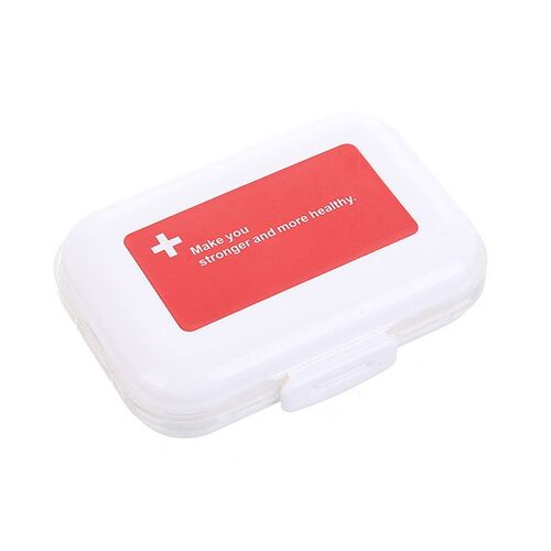 Boîte À Pilules De Voyage, Conteneur De Rangement À 8 Grilles Pour Comprimés, Conteneur Pour Médicaments, Petite Boîte 1 Pièce 
