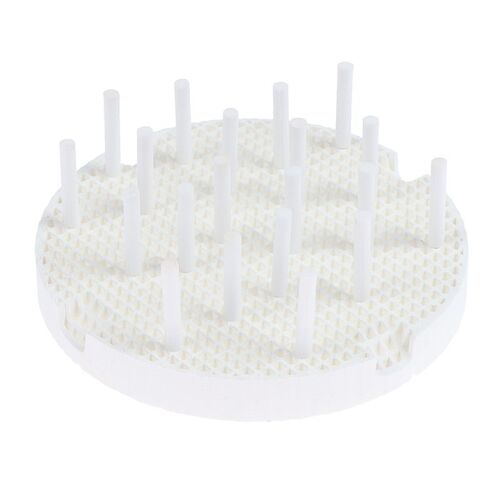 Plateaux De Cuisson En Nid D'abeille Pour Laboratoire Dentaire, Avec 20 Broches En Zircone, Cercle De Casserole, 2 Pièces 