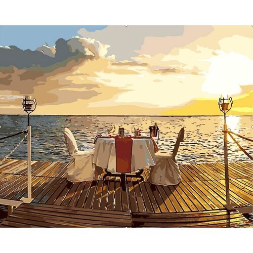 Kits De Peinture Par Numéros De Pour Adultes, Bricolage, Peint À La Main Sur Toile Avec Image À L'huile Encadrée, Dessin, Coloration Par Numéro,Avec Cadre De Bricolage 40x50cm Lib38236