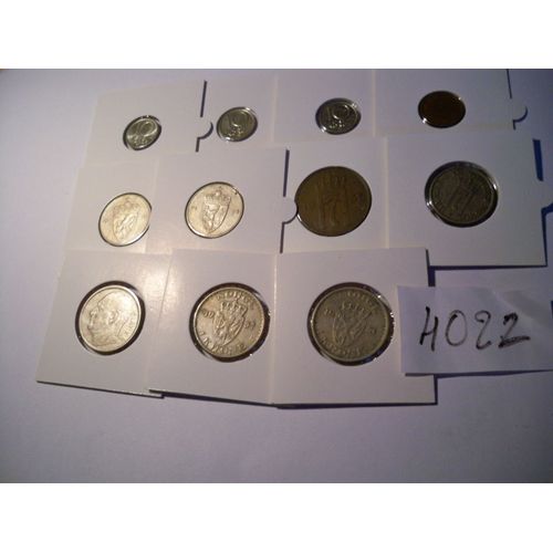 Cl4022 Lot De 10 Pieces De Norvege Voir Le Descriptif