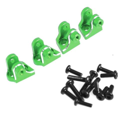 Voiture RC mise à niveau inférieure Tirant fixation kit de siège pour 1/18 Mini Brushed RC Car Upgrade Parts Vert