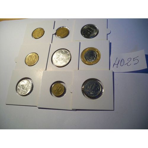 Cl4025 Lot De 8 Pieces Du Bresil Voir Le Descriptif