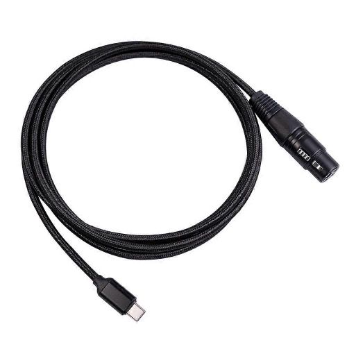 Câble USB C vers XLR femelle, câble micro USB C Type C Mâle vers XLR femelle Mic Link Studio Audio C