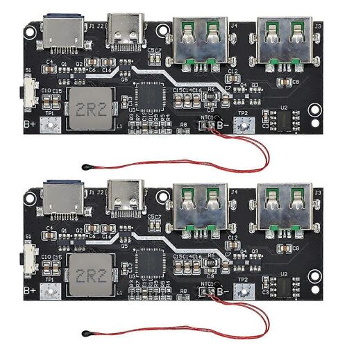 2PCS 22.5W Charge Rapide Module D'alimentation Mobile 5 Port Module De Charge Bidirectionnelle Carte De Circuit Imprimé DIY