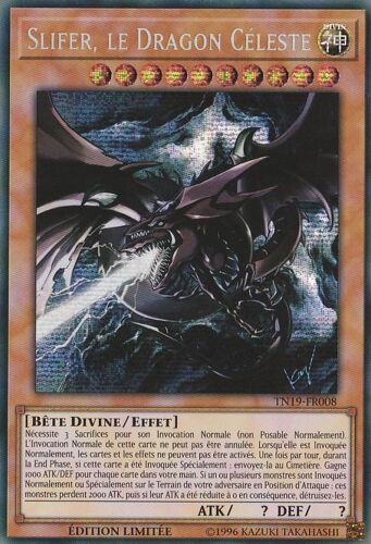 Tn19-Fr008 Slifer Le Dragon Céleste
